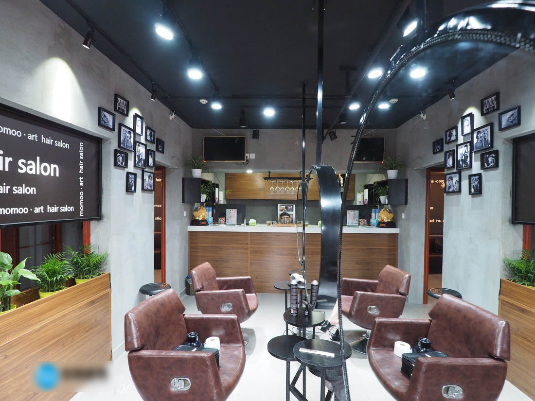 杭州美发店装修案例,美发店装修,杭州美发店装修