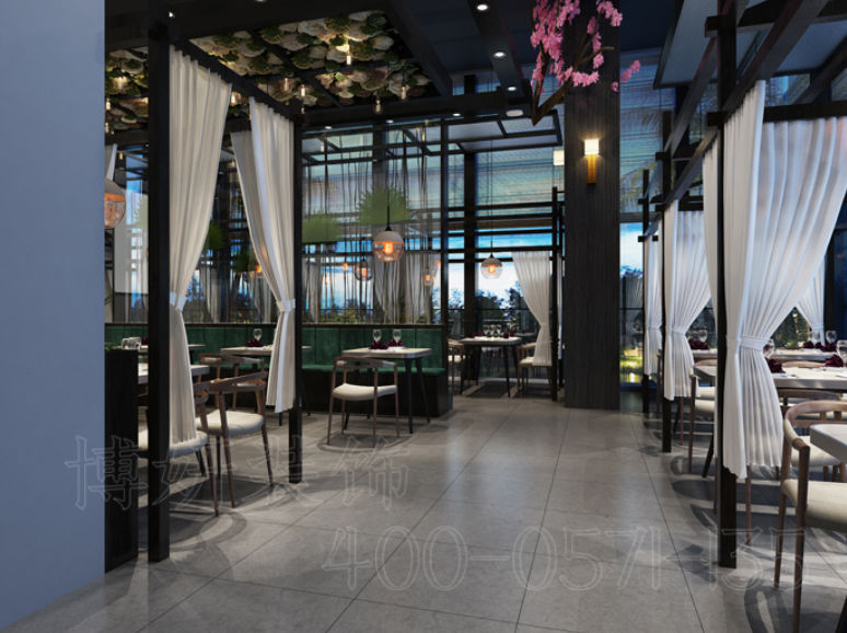 杭州【多图】杭州餐馆设计案例|打造受欢迎的餐馆，装修就要这样来