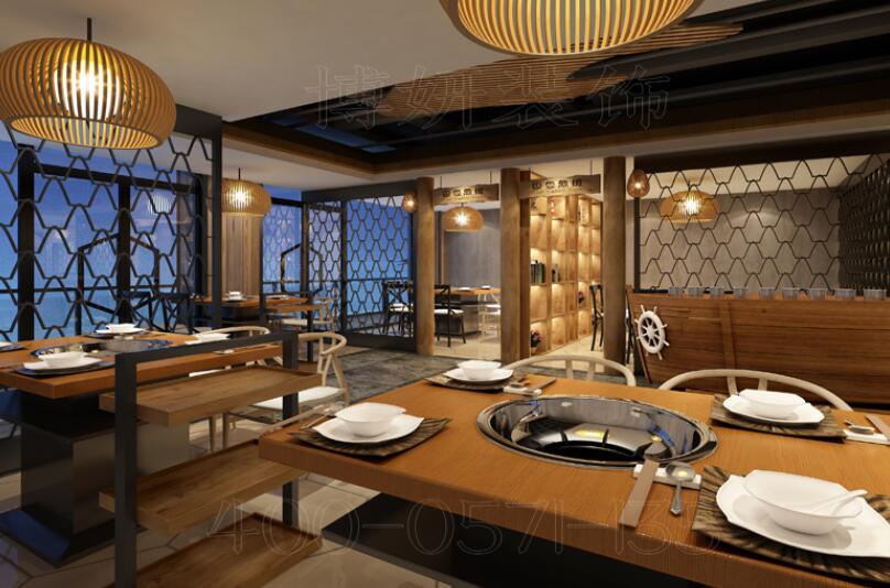 餐厅装修,杭州餐厅装修,中式餐厅装修
