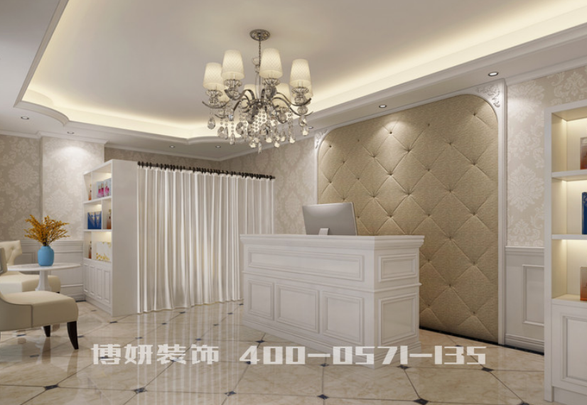 杭州美发店装修案例,美发店装修,杭州美发店装修