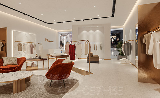 杭州精品女装店装修设计_案例效果图 4