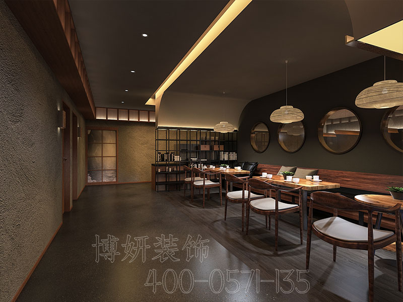 杭州中式棋牌会所装修设计案例
