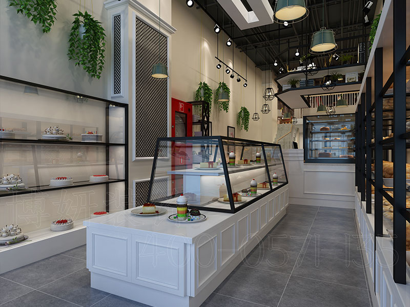 杭州法式烘焙店造型设计-案例效果图 3