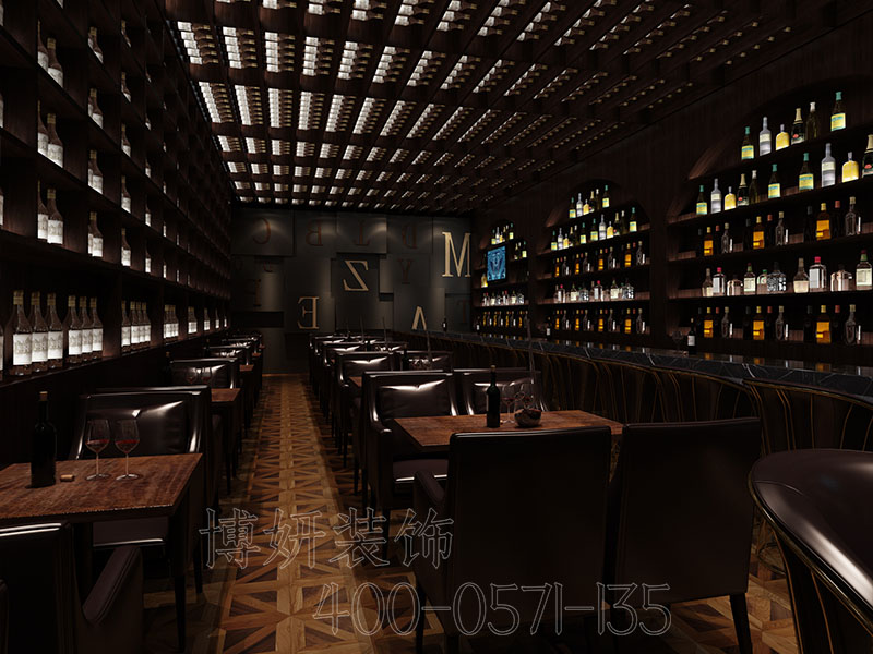 杭州酒吧装修-杭州酒吧装修案例效果图 4