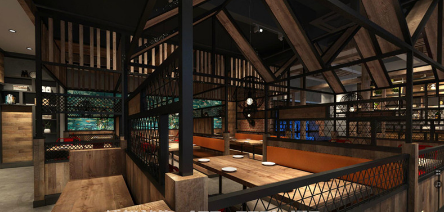 杭州餐厅装修设计效果，专业餐饮空间设计公司热线