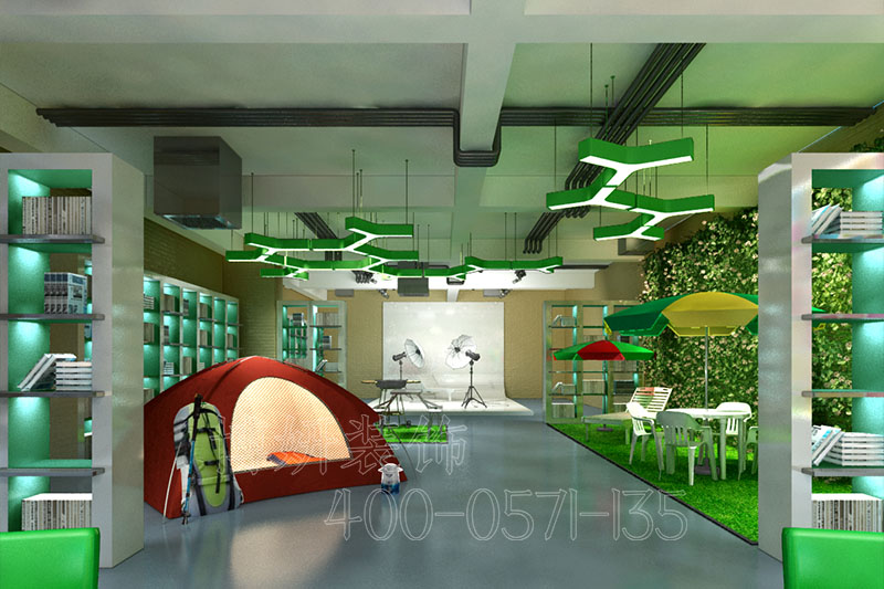 杭州电子商务公司装修设计-案例效果图 3