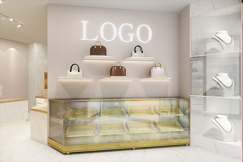 杭州临平银泰奢侈品店装修-案例效果图