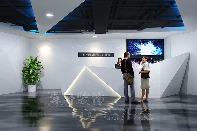 杭州萧山办公室装修设计-案例效果图 4