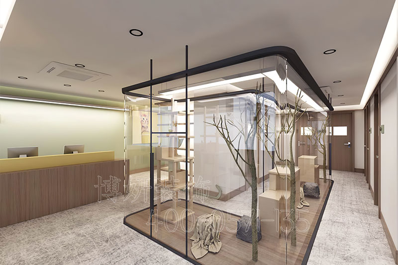杭州宠物店装修-宠物店装修案例效果图 2