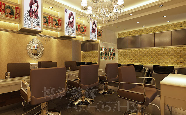 理发店装修,美发店装修,理发店装修设计,装修公司