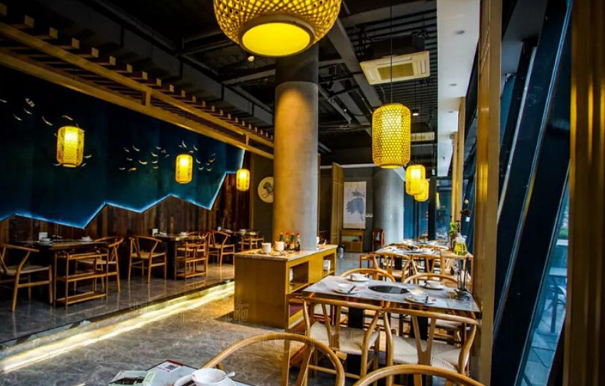 杭州餐饮装修费用-杭州海鲜餐厅装修预算多少