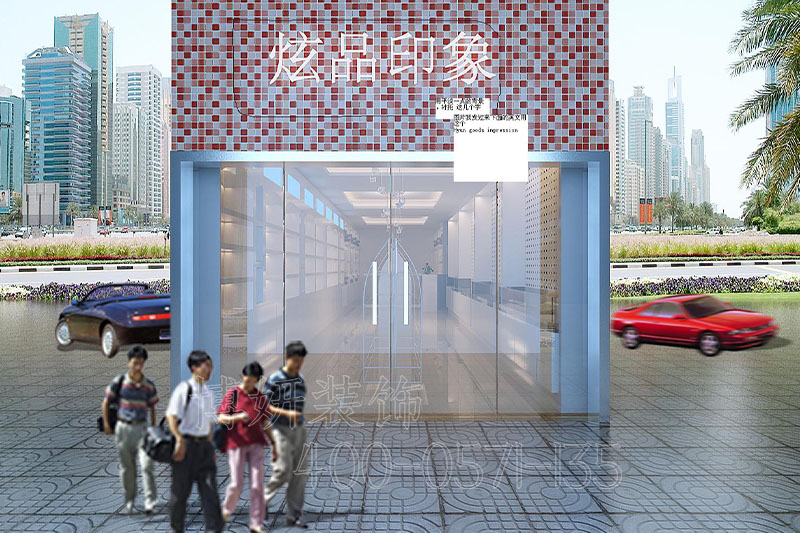 杭州精品饰品店装修设计-案例效果图