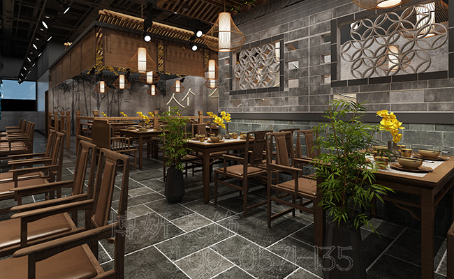 杭州口碑好的中餐厅装修设计,杭州专业中餐厅装修公司,杭州装修设计公司