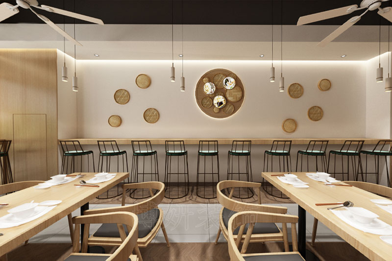 杭州日韩餐饮店装修效果图,杭州专业餐饮店装修公司,杭州餐饮店装修设计