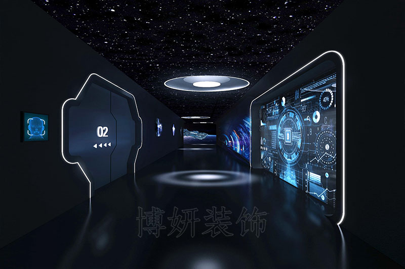 杭州航天科技集团办公室-专业办公室展厅装修规划 11