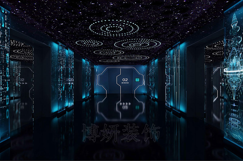 杭州航天科技集团办公室-专业办公室展厅装修规划 12