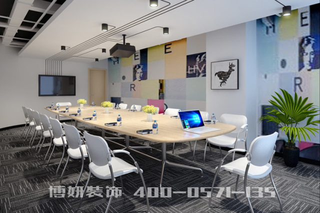 杭州服装办公室装修设计，专业服装公司装潢，美而不凡