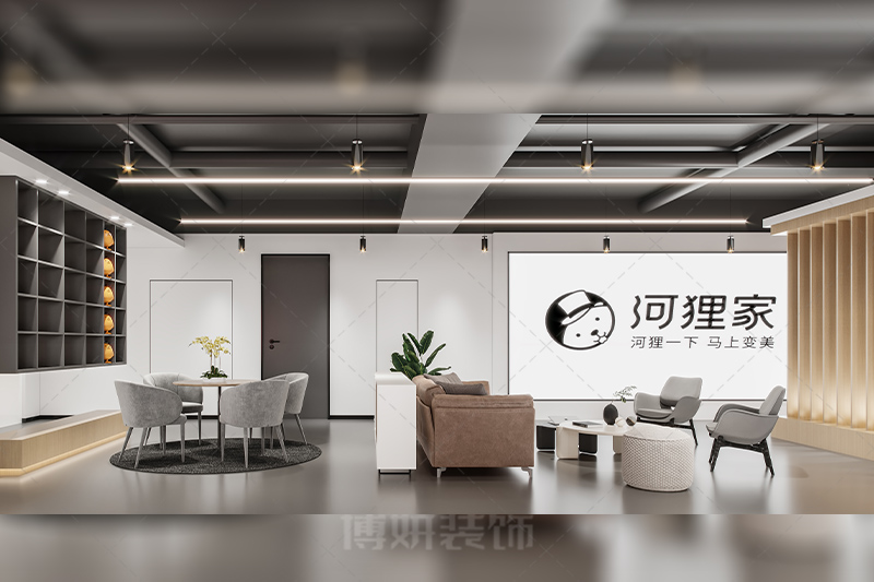 杭州河狸家办公室装修设计-专业美容行业办公室设计效果 2