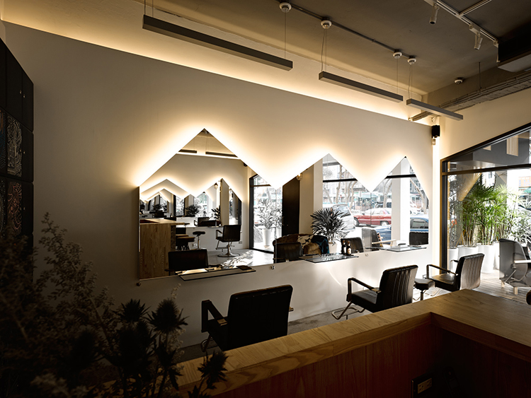 杭州口碑好的美发店装修原理,杭州专业美发店装修设计公司,杭州美发店装修效果案例