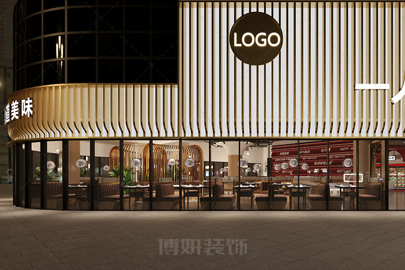 杭州大型火锅店装修设计-案例效果图 9