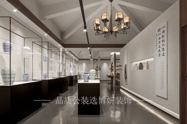 杭州展厅设计公司，展厅装修设计找博妍装饰，营造极具吸引力的视觉空间！