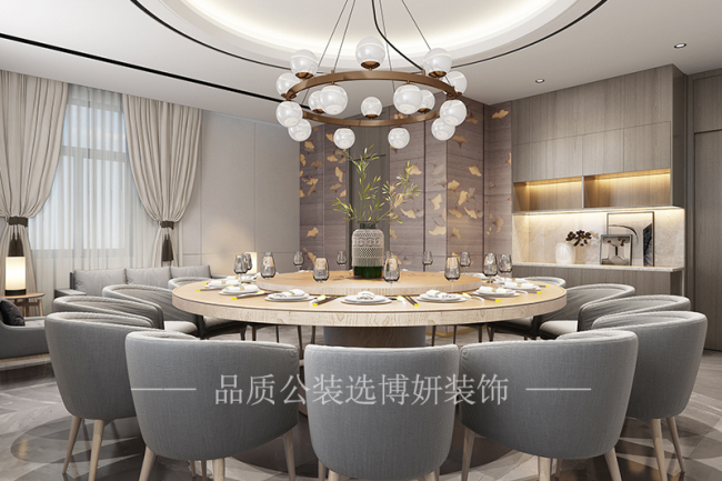 杭州餐厅装修哪家好？专业公装找博妍装饰，更多经验可参考