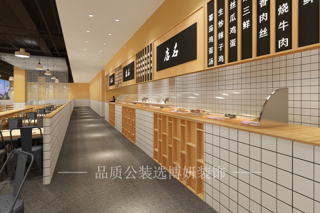 杭州广东菜粤菜餐厅设计，更多餐饮空间装修选择博妍装饰