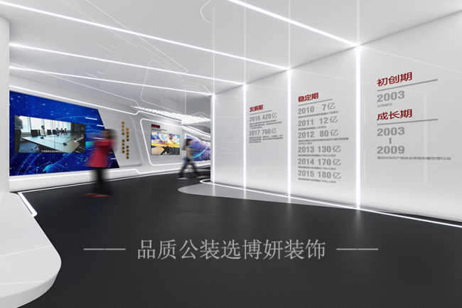 杭州展厅装饰装修设计公司选博妍装饰，以专业护航展厅装修